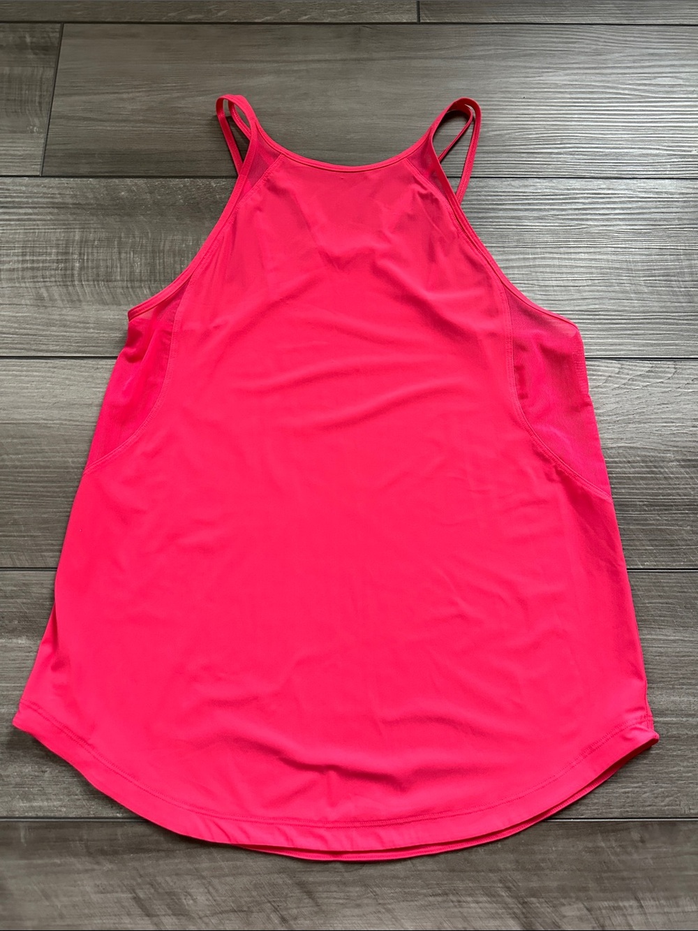 lululemon athletica High-Neck Strappy Back Tank Top in Dark Bright Pink